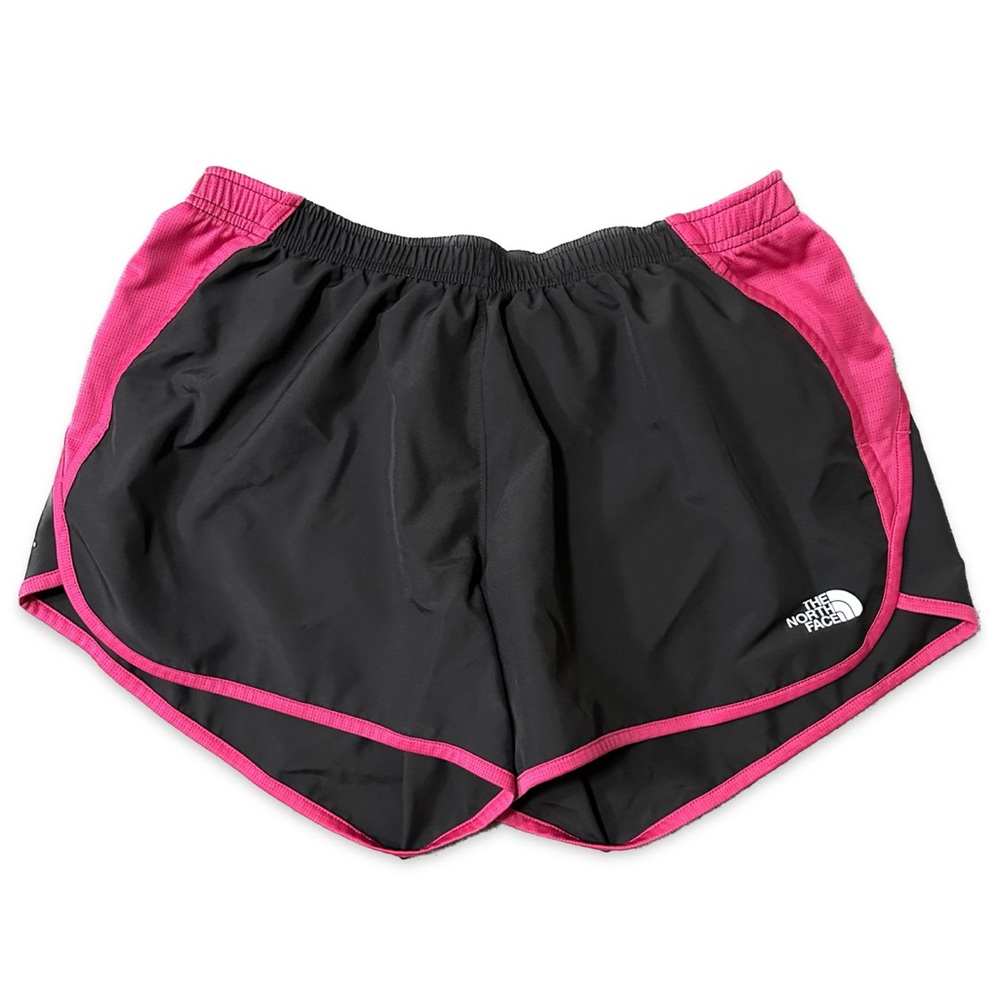 The North Face Flight Series Athletic Running Shorts Black Pink Womens Size M